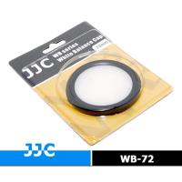 JJC白平衡鏡頭蓋72mm白平衡鏡蓋白平衡片白平衡板WB蓋White Balance白平衡蓋替代灰卡白卡珠珍板色溫片