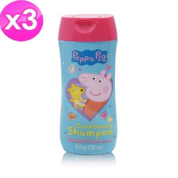Peppa Pig卡通雙效洗髮精(8oz/236ml)X3組