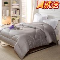 【源之氣】竹炭雙人保暖棉被100S / 6X7尺 RM-10311【送雙人竹炭毛毯5X6尺】
