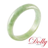 Dolly 緬甸 豆青種A貨翡翠手鐲/玉鐲(089) 手圍17.5