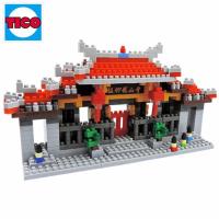 【Tico微型積木】台灣好遊趣-艋舺龍山寺 T-5030