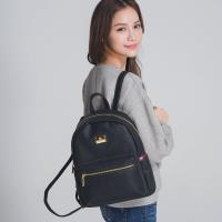 【金安德森】薇若妮卡 簡約百搭後背包(大款)-油墨黑(KA165202BKF)