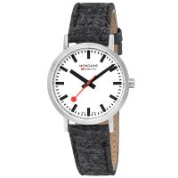 MONDAINE 瑞士國鐵Classic限量腕錶-36mm/銀灰 660416BH