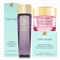 ESTEE LAUDER雅詩蘭黛 鑽石立體緊顏霜50ml+抗皺奇蹟露200ml