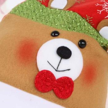 摩達客耶誕派對-可愛熊聖誕帽