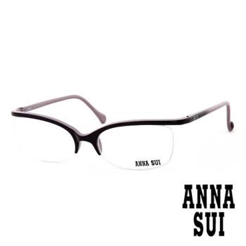 Anna Sui 日本安娜蘇 魔幻漸層立體精雕造型平光眼鏡(金) AS034E04