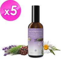 【BLOSSOM】睡美人勻體曲線緊緻修護按摩油(100ML/瓶)x5組