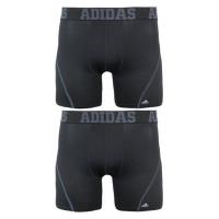 Adidas 男時尚Climacool黑色四角修飾內著2件組(預購)