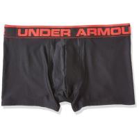 Under Armour 男時尚輕質四向彈力黑色四角內褲(預購)