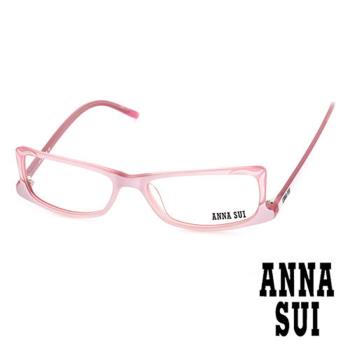 Anna Sui 日本安娜蘇 魔幻貓耳造型平光眼鏡(甜美粉) AS103E04