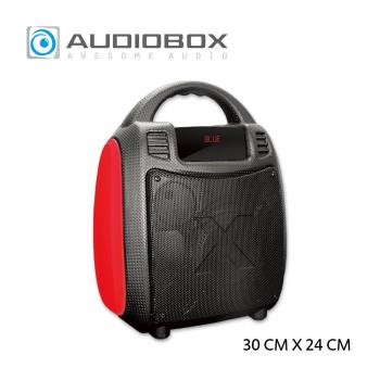 【AUDIOBOX】BBX 300 手提式藍芽無線多功能多媒體音箱_RD