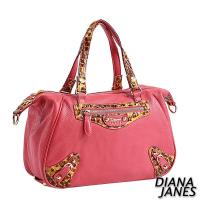 【Diana Janes 黛安娜】豹紋多用機車包