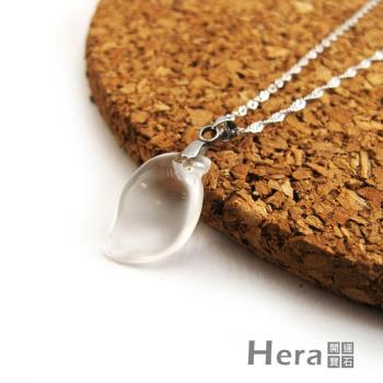 【Hera】 赫拉 頂級冰種水沬玉水滴項鍊