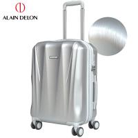 ALAIN DELON 亞蘭德倫 20吋璀璨拉絲系列登機箱(銀)