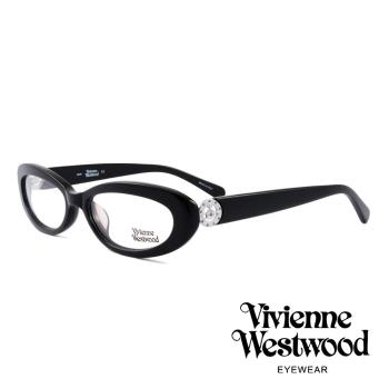 Vivienne Westwood 英國薇薇安魏斯伍德★英倫龐克風光學眼鏡 黑 VW153E03