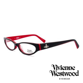 Vivienne Westwood 英國薇薇安魏斯伍德★復古時尚造型光學眼鏡 黑紅 VW152E04