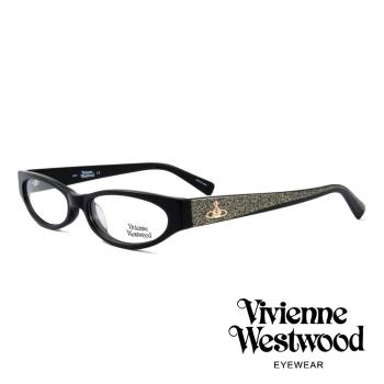 Vivienne Westwood 英國薇薇安魏斯伍德★復古時尚造型光學眼鏡 黑 VW152E01
