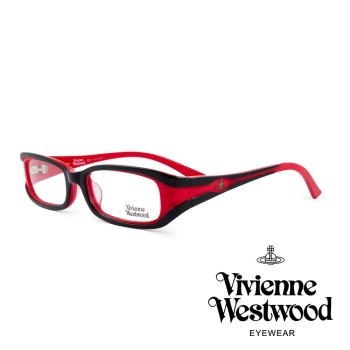 Vivienne Westwood 英國薇薇安魏斯伍德★英倫立體雕刻風格光學眼鏡 黑紅 VW156E03