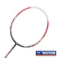 VICTOR 挑戰者球拍-3U-羽毛球拍 空拍 勝利 紅黑