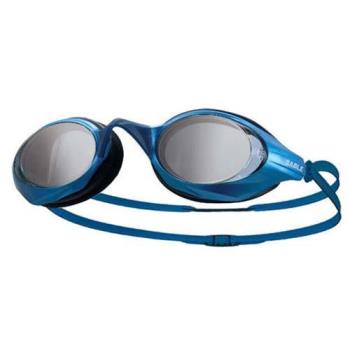 SABLE 黑貂 競速型塑剛玻璃鏡片泳鏡 游泳-清晰防霧防雜光強光 藍
