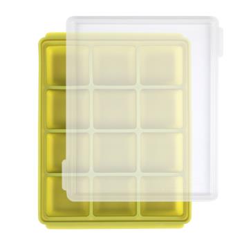 TgmFDA 白金矽膠 副食品冷凍分裝盒12格(25g)M-兩入組(顏色隨機出貨)