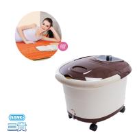 日本SANKi 好福氣加熱SPA足浴機 +獨立氣泡發熱墊 雙人