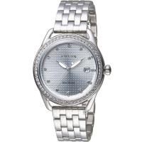 星辰CITIZEN Ladies璀璨光芒光動能腕錶 FE6111-87A