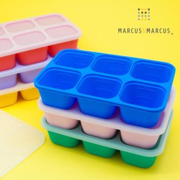 【MARCUS&MARCUS】動物樂園造型矽膠副食品分裝保存盒(多款繽紛任選)