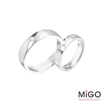 MiGO 鍾情純銀成對戒指