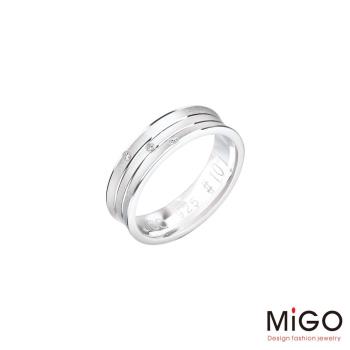 MiGO 愛的圍繞純銀女戒指
