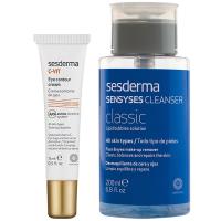 sesderma賽斯黛瑪 亮白皙眼霜15ml(加贈潔膚露200ml)