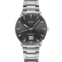 MIDO 美度 Commander 大視窗機械錶(灰/42mm) M0216261106100