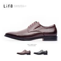 Life8-Formal 牛皮 簡約風格 雙色感德比皮鞋-咖色/黑色-09833