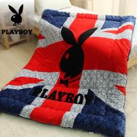 【伊柔寢飾】獨家專利授權.PLAYBOY 高品質法蘭絨暖暖被-英國風