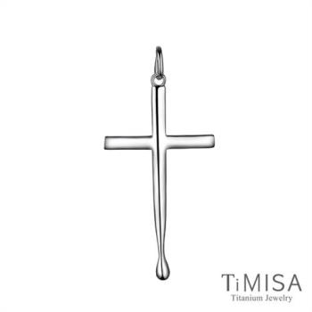 【TiMISA】奉獻十字 純鈦墜飾