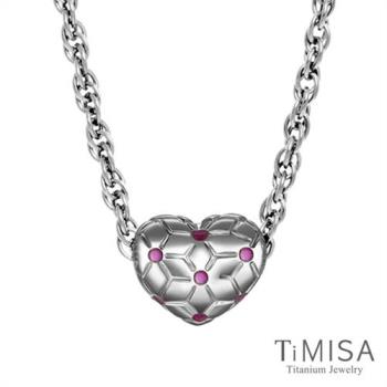 【TiMISA】圓融 純鈦串飾項鍊(SB)