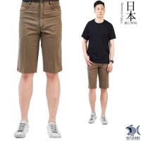 【NST Jeans】日本布料_沉穩馬鞍棕色 休閒短褲(中腰) 390(9423)