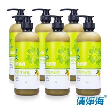 清淨海 檸檬系列環保沐浴乳 750g(超值6入組)