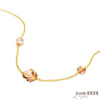 Jcode真愛密碼 水晶樂章黃金/水晶項鍊