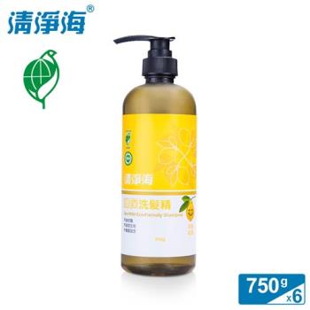 清淨海 檸檬系列環保洗髮精 750g(超值6入組)