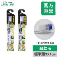 LION日本獅王 細潔無隱角牙刷 標準頭 12入組