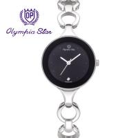 Olympia Star 奧林比亞之星-奧林比亞之星 極簡風尚珠寶腕錶-黑 28030LS