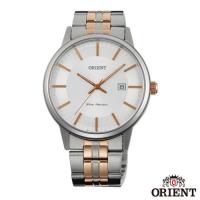 ORIENT東方錶 風格簡約藍寶石石英男錶-銀x40mm FUNG8001W0