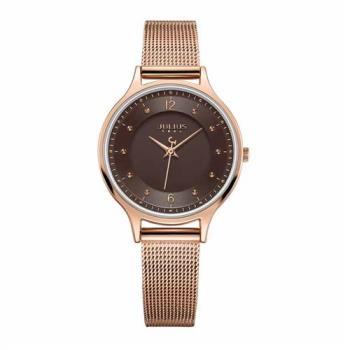 【JULIUS】星夜之謎雙錶盤米蘭錶帶腕錶(五色/30mm)