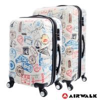 AIRWALK - 精彩歷程 環郵世界行李箱20+28吋2件組-共2色