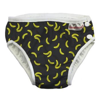 瑞典ImseVimse-超彈性防漏游泳尿褲(黑色香蕉)