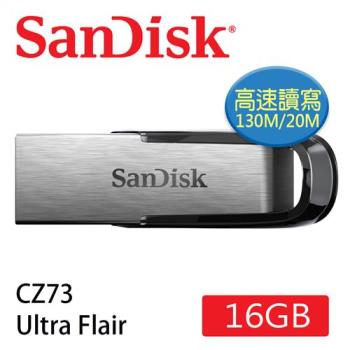SanDisk CZ73 Ultra Flair USB3.0隨身碟 16G [公司貨]
