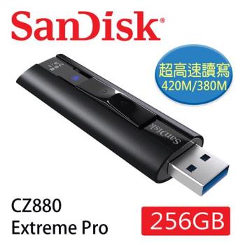 SanDisk 256GB 420m/s CZ880 Extreme Pro USB 3.2 固態隨身碟   公司貨
