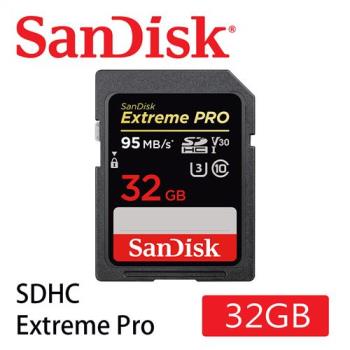 SanDisk Extreme Pro SDHC UHS-I 記憶卡 32GB [公司貨]