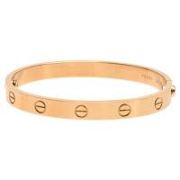 Cartier 經典LOVE系列18K黃K金橢圓形手鐲(16cm)